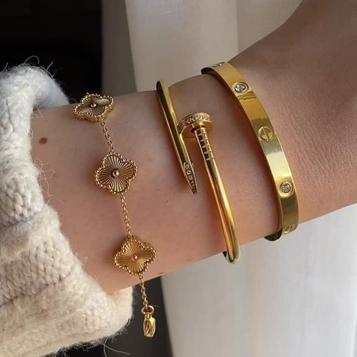 Bracelet Love Diamonds CR Gold