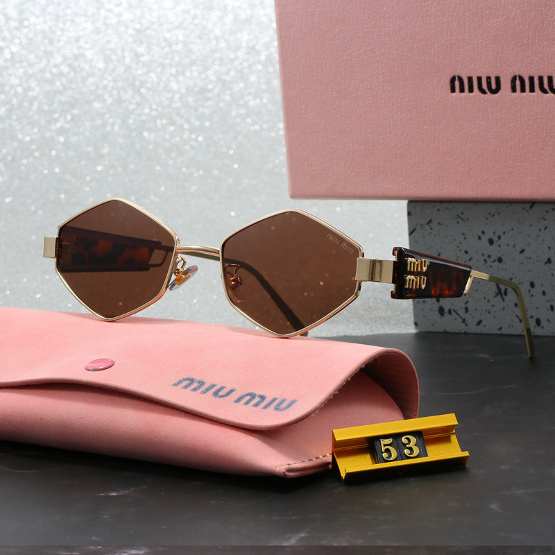 Miu Miu Hexagonal Sunglasses