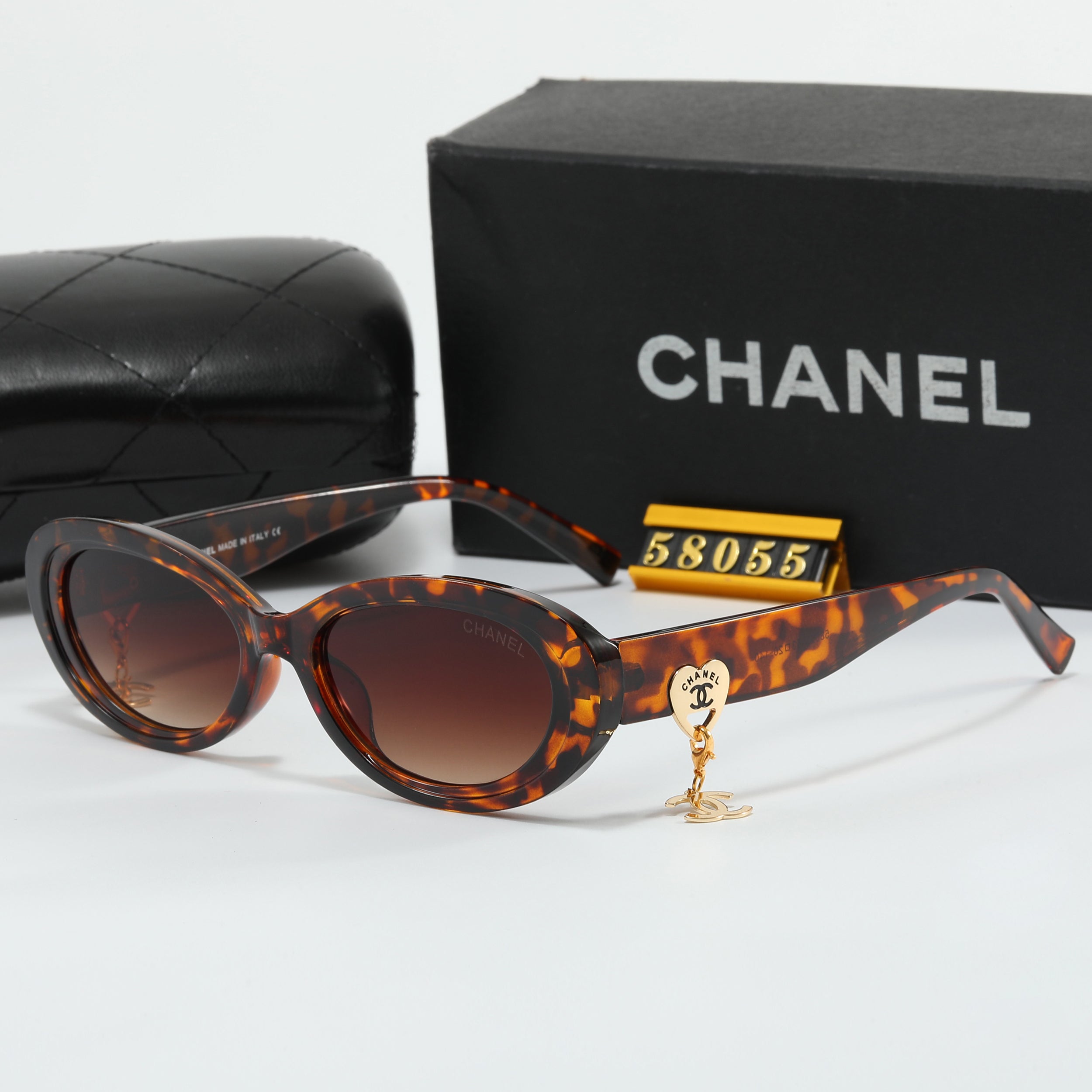 Chanel Oval Sunglasses