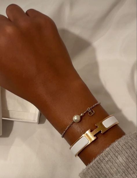 Bracelet Clic H - White