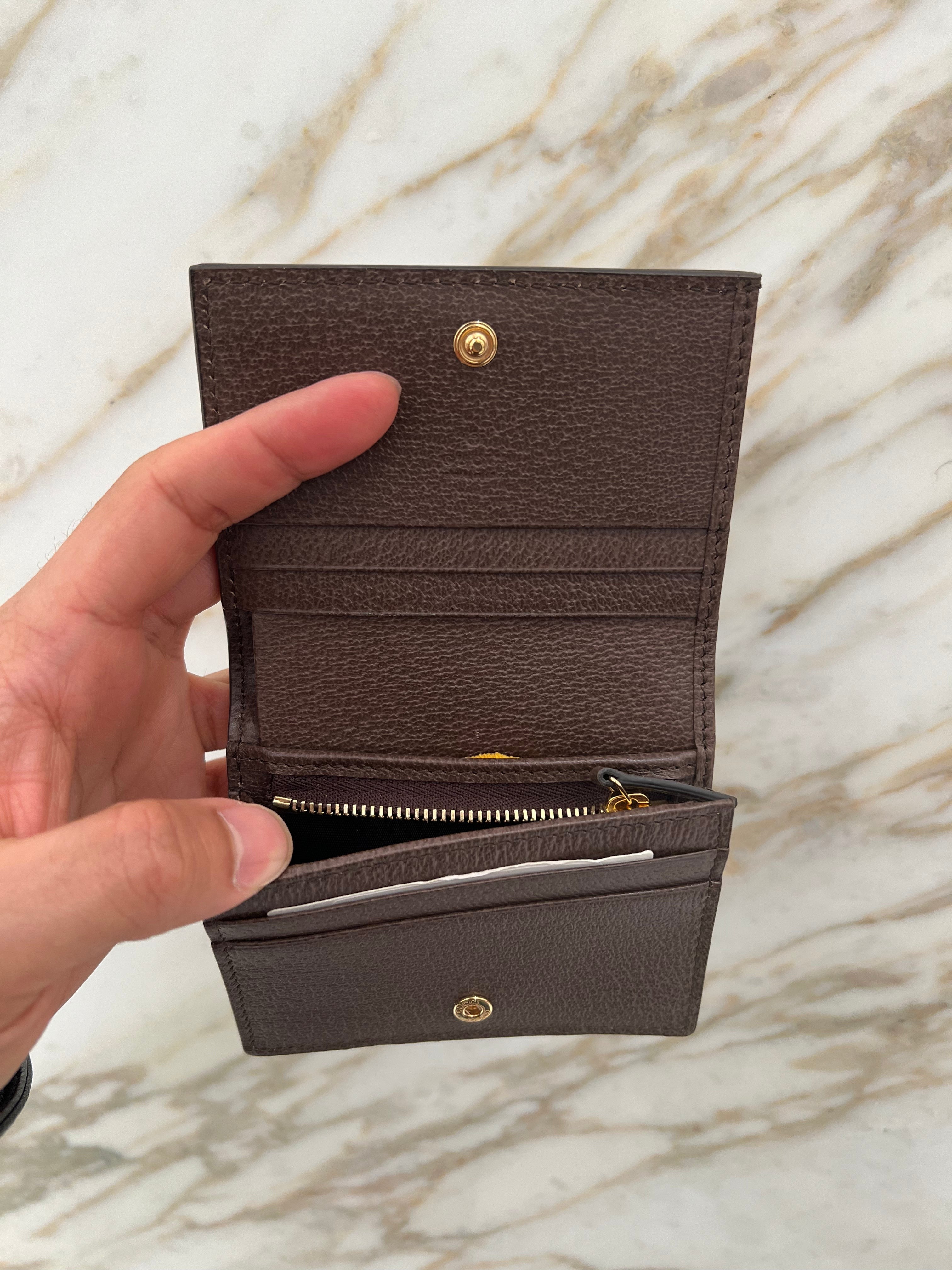 Gucci OPHIDIA CARD CASE WALLET