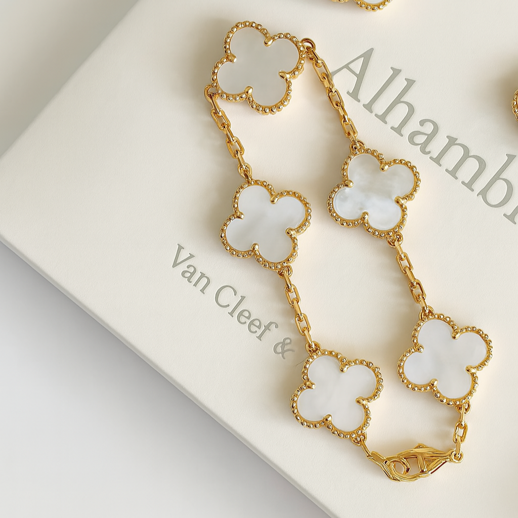 Bracelet 5 Motifs VC - White