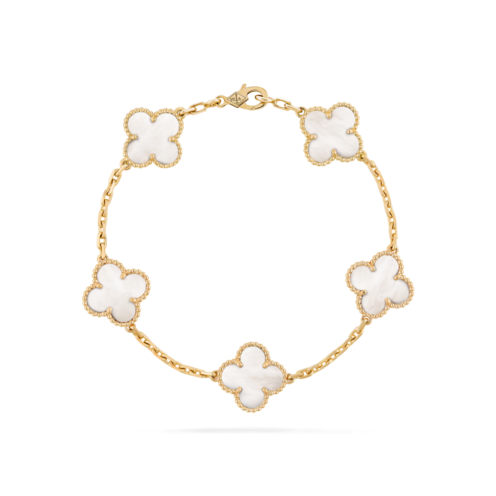 Bracelet 5 Motifs VC - White