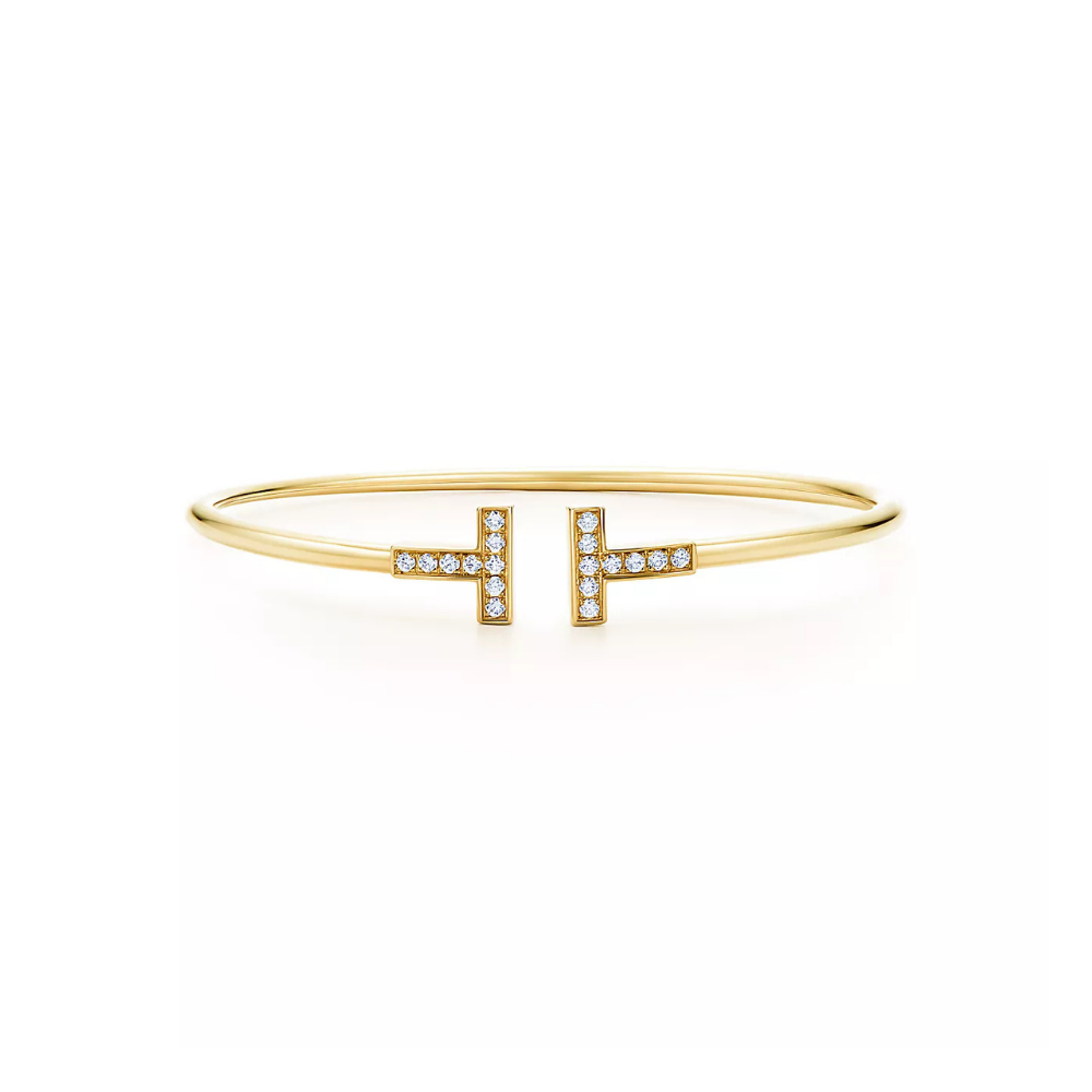Bracelet T Wire Diamants TF Gold