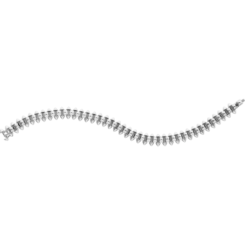 Bracelet Clash CR - Silver