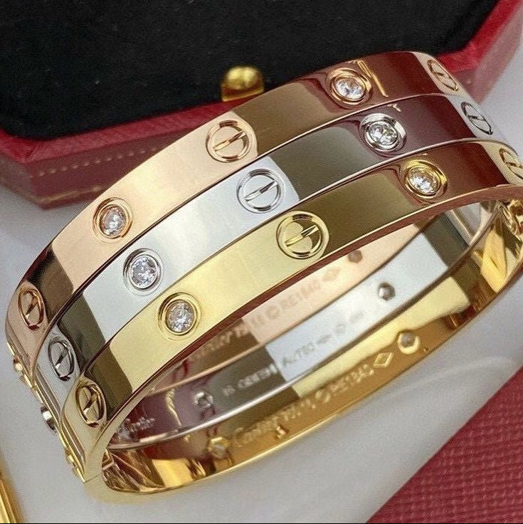 Bracelet Love Diamonds CR Bronze