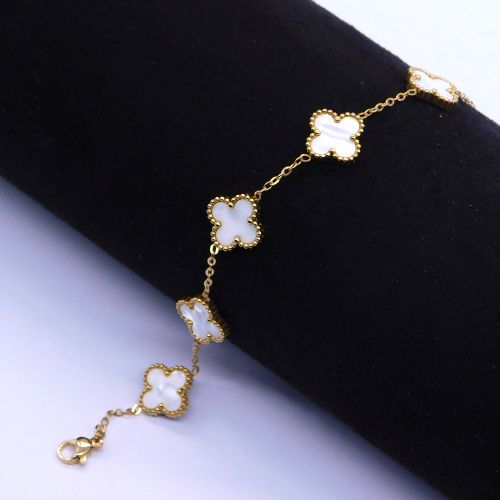 Bracelet 5 Motifs VC - White