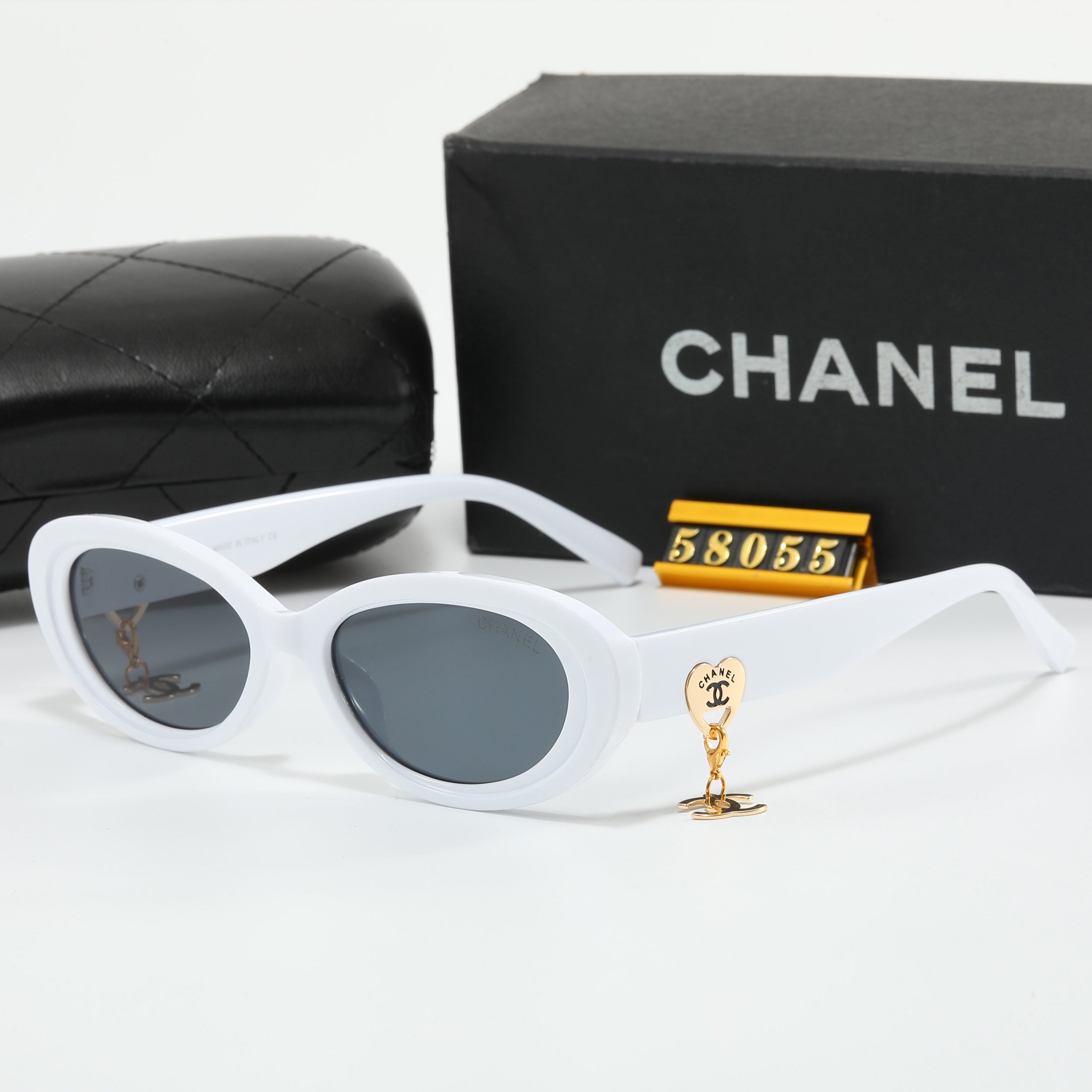 Chanel Oval Sunglasses
