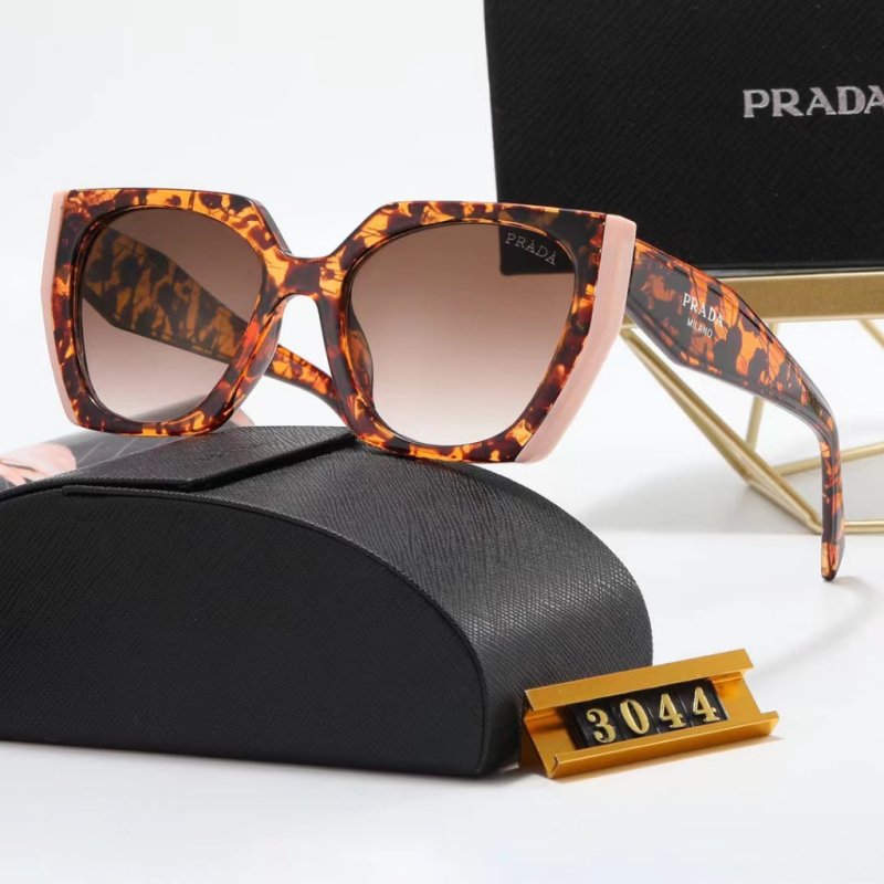 Prada Classic Ultra-Light Rectangular Sunglasses