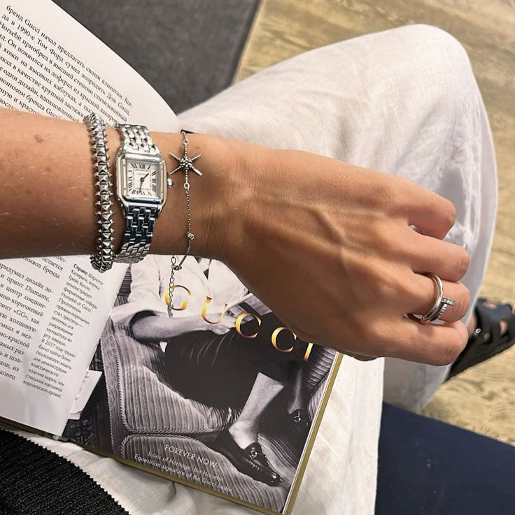 Bracelet Clash CR - Silver