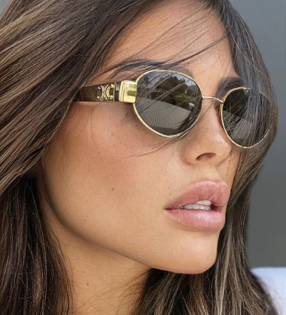 Celine Triomphe Metal Sunglasses