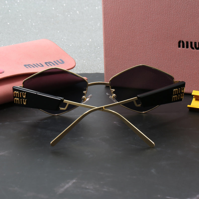 Miu Miu Hexagonal Sunglasses