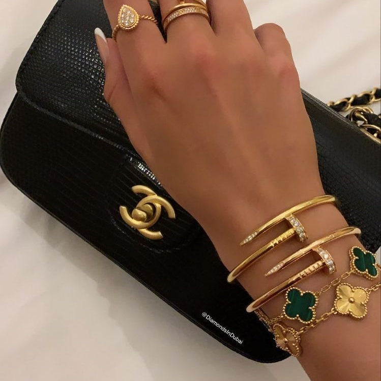 Bracelet 5 Motifs VC - Green
