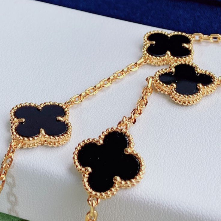 Bracelet 5 Motifs VC - Black