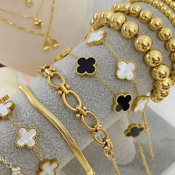 Bracelet 5 Motifs VC - White