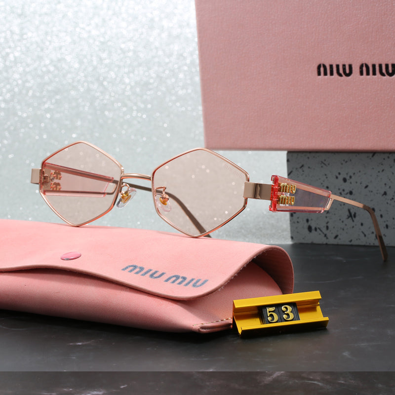 Miu Miu Hexagonal Sunglasses