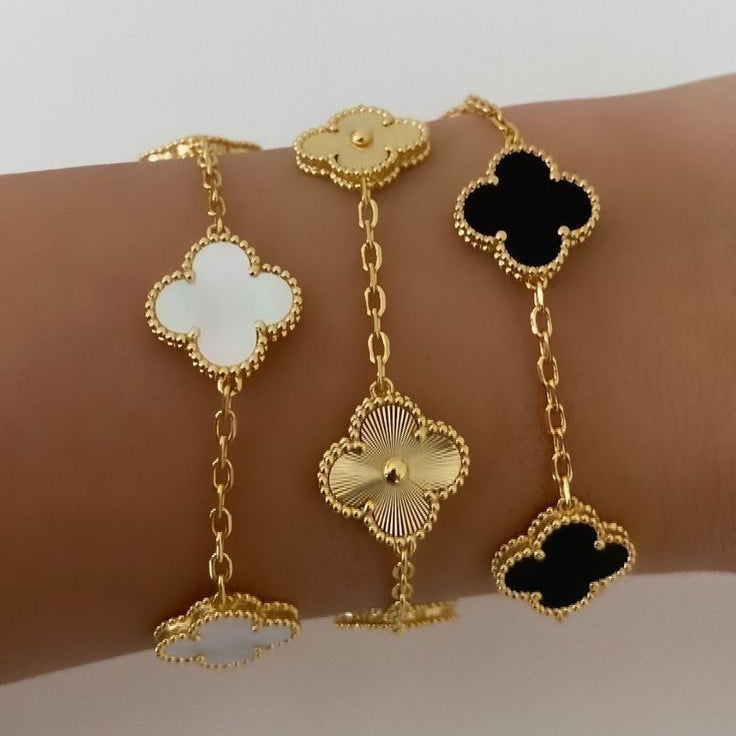 Bracelet 5 Motifs VC - Black