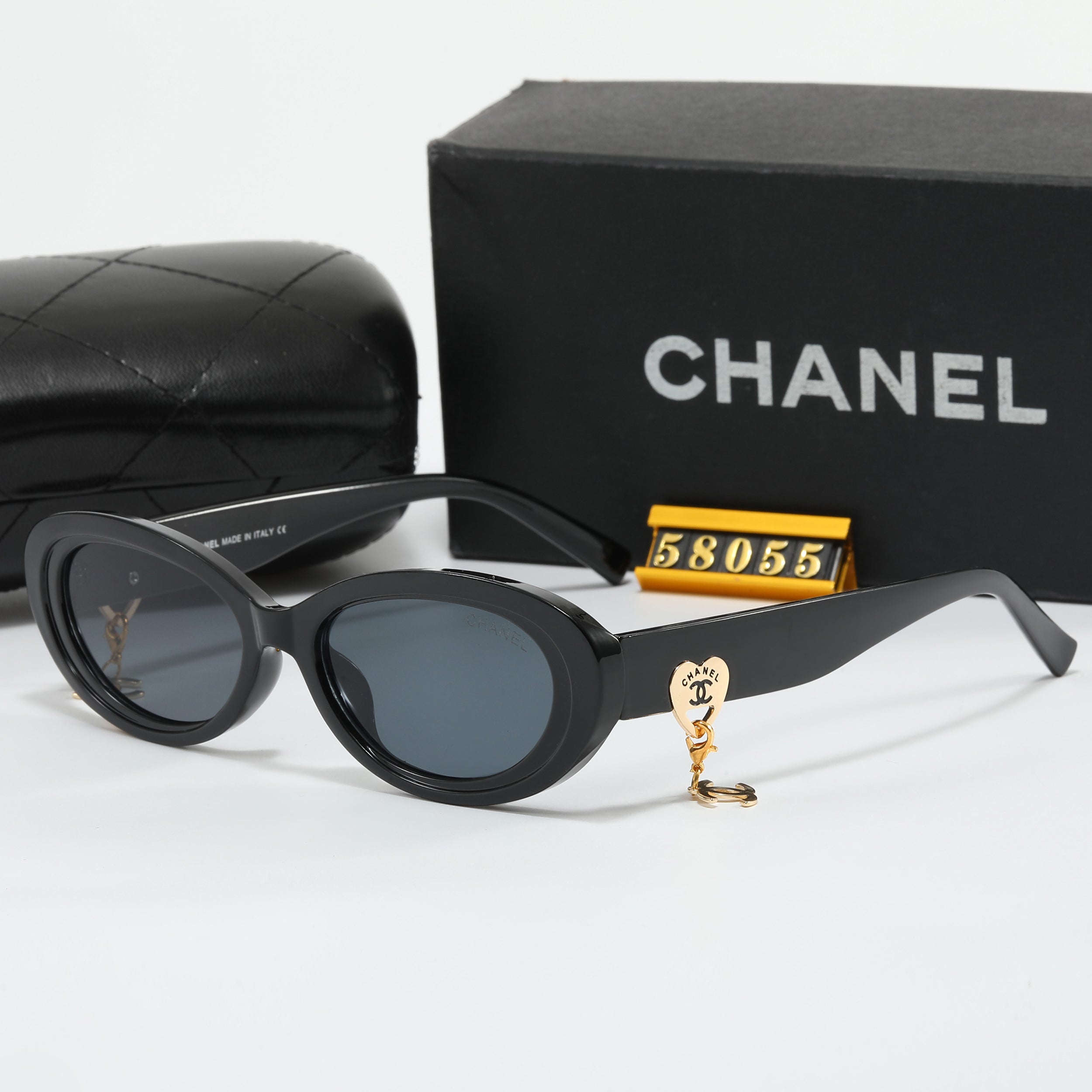 Chanel Oval Sunglasses