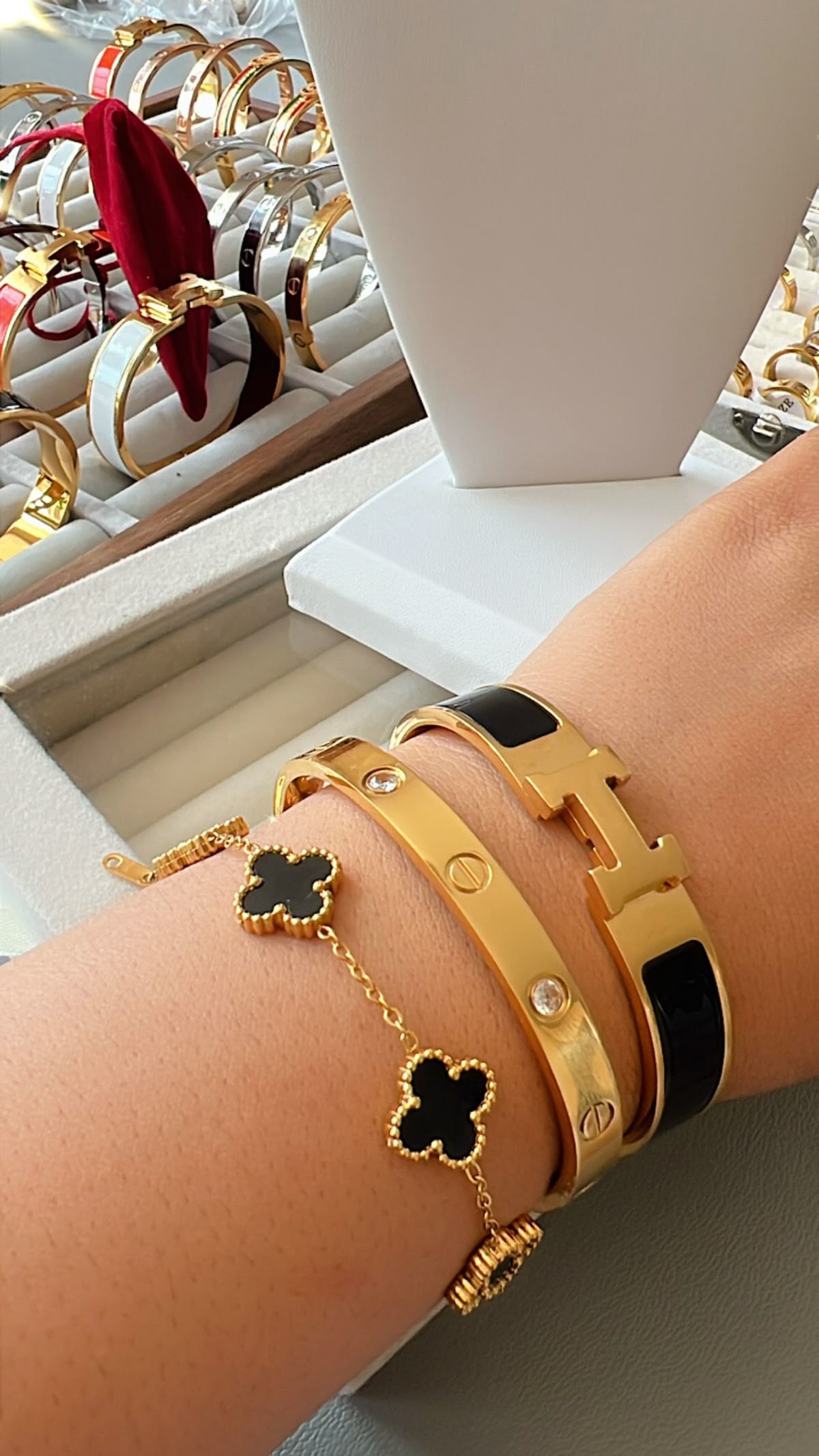 Bracelet Clic H Black