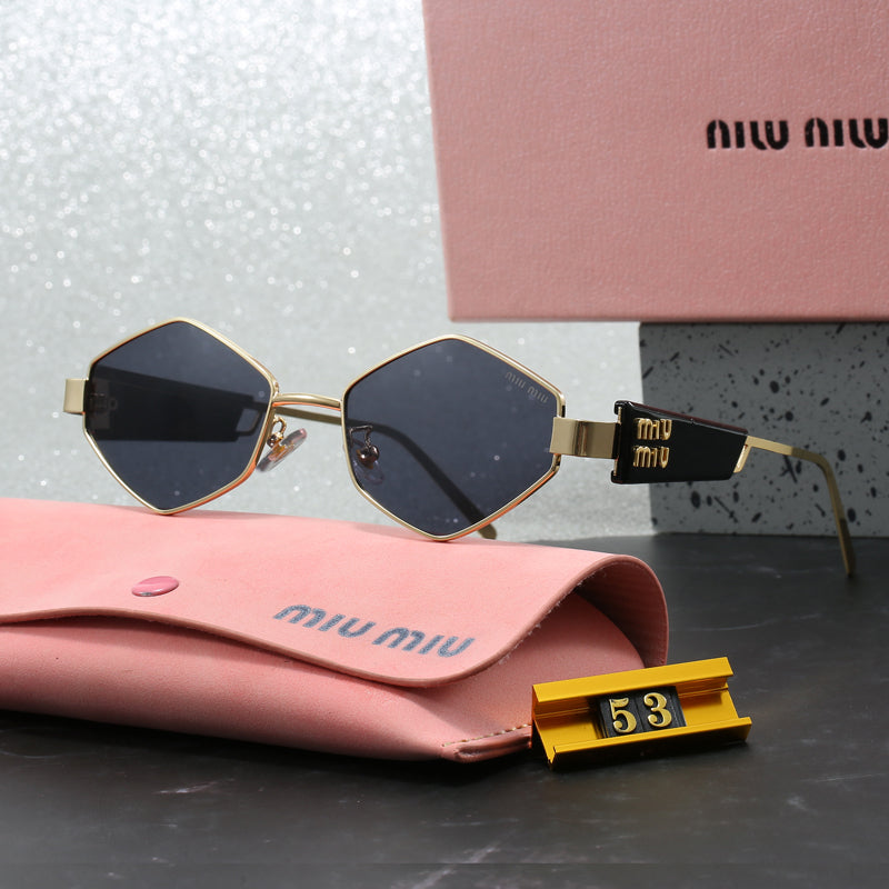 Miu Miu Hexagonal Sunglasses