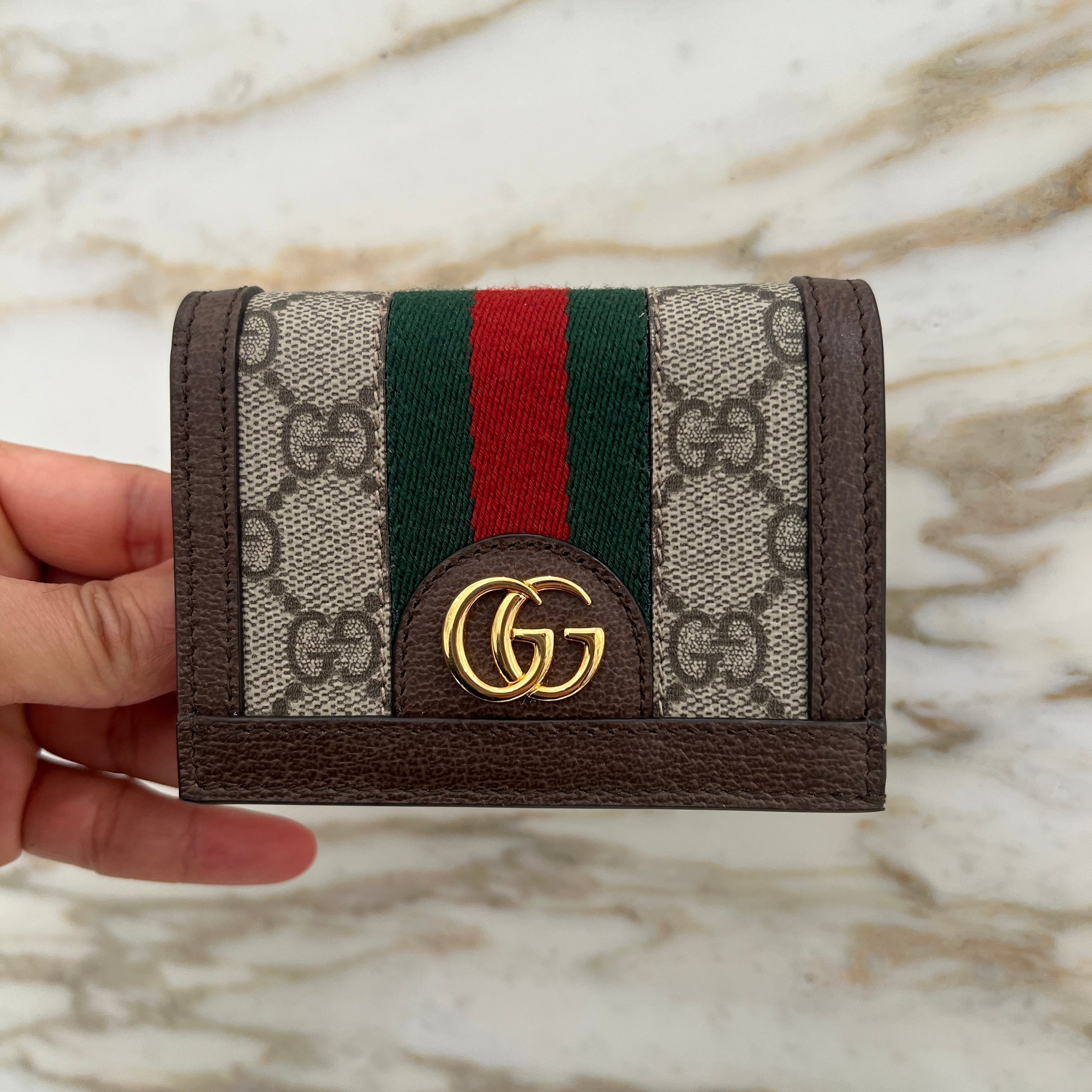 Gucci OPHIDIA CARD CASE WALLET
