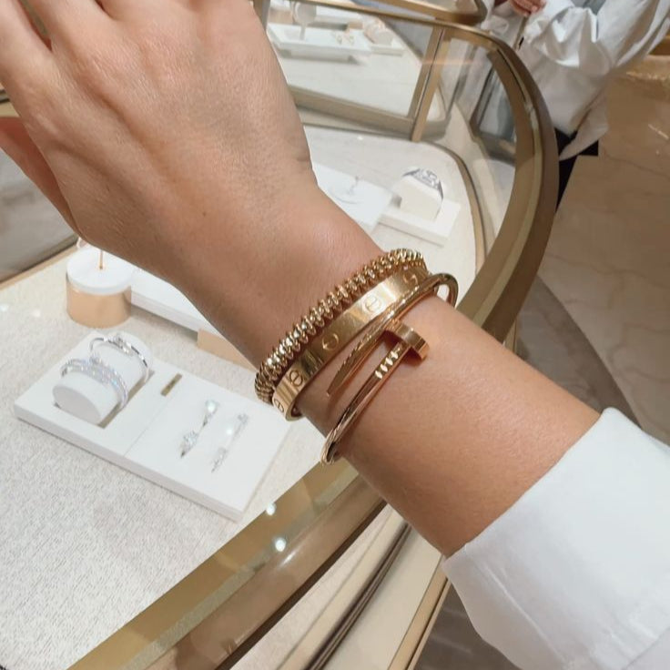 Bracelet Juste un Clou CR Bronze
