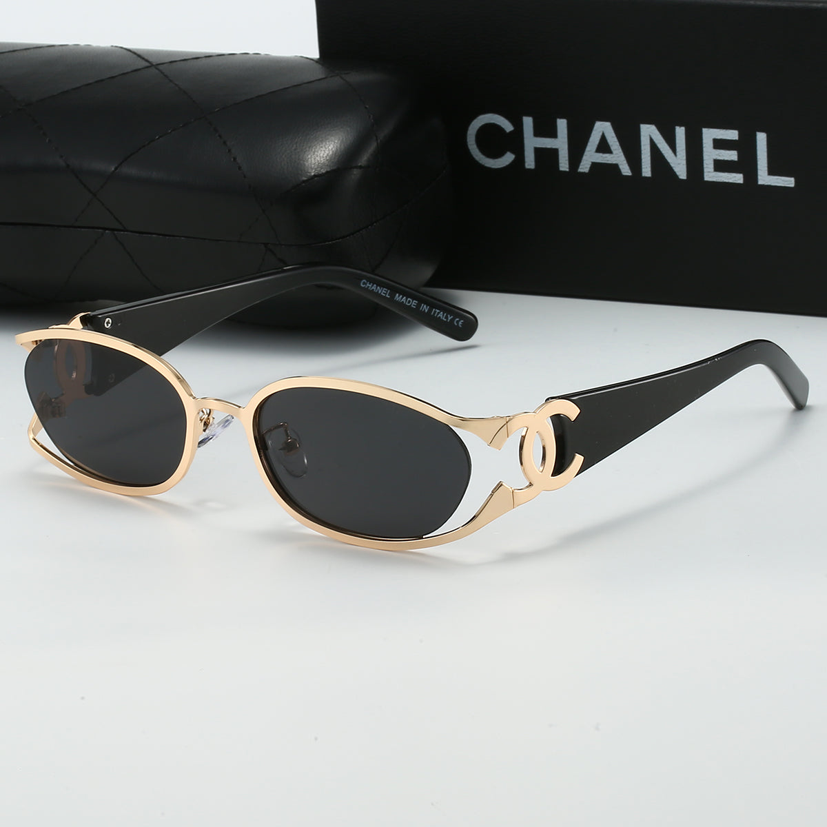 Chanel Logo Sunglasses
