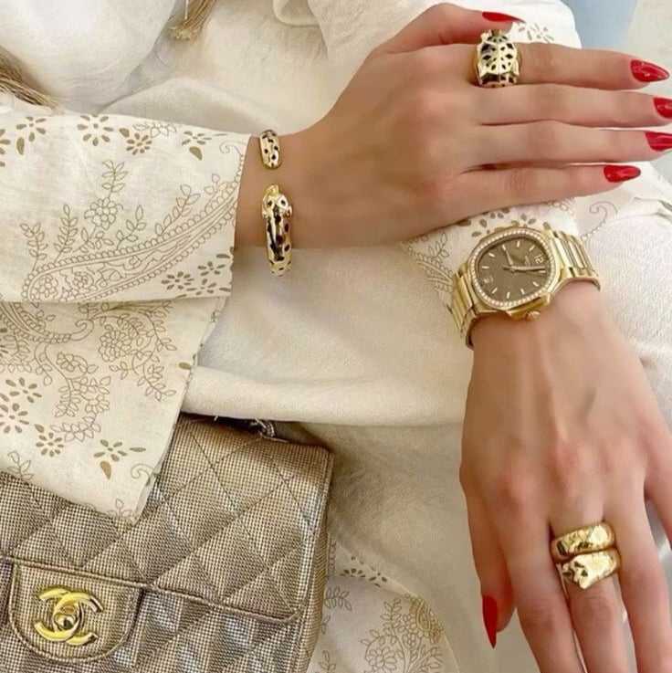 Bracelet Panthère CR Gold