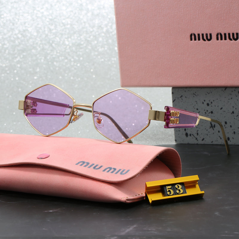 Miu Miu Hexagonal Sunglasses