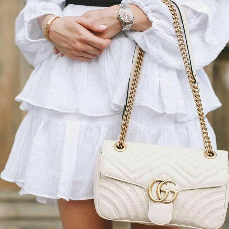Marmont Medium GC White
