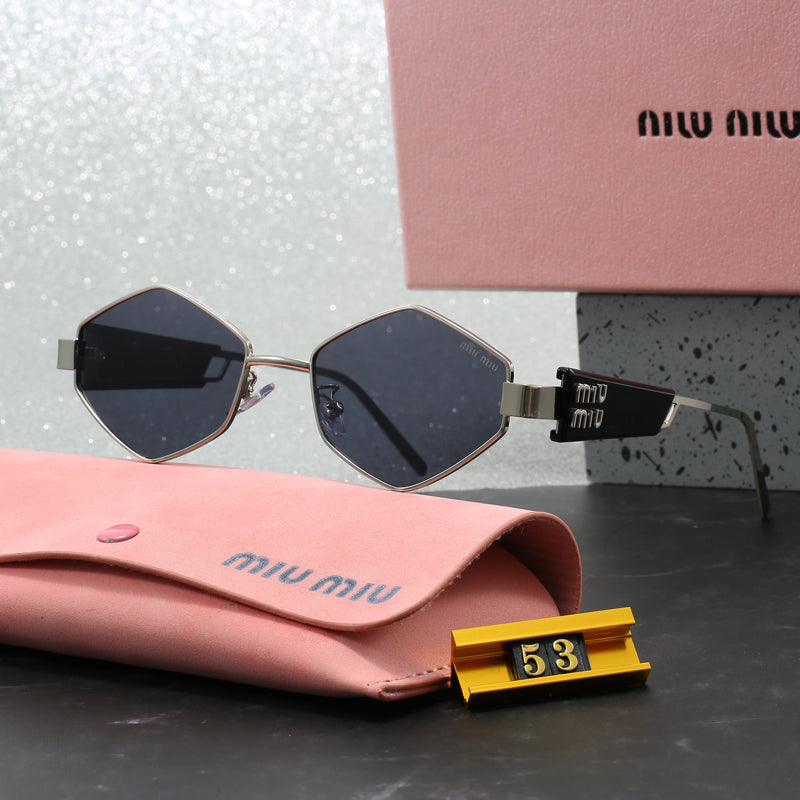 Miu Miu Hexagonal Sunglasses