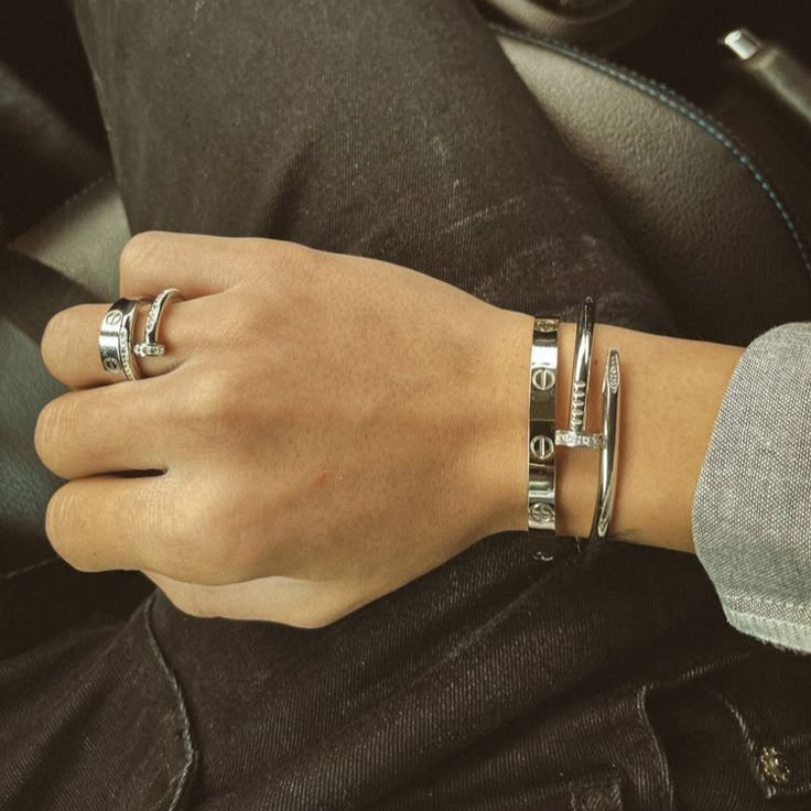 Bracelet Love CR Silver