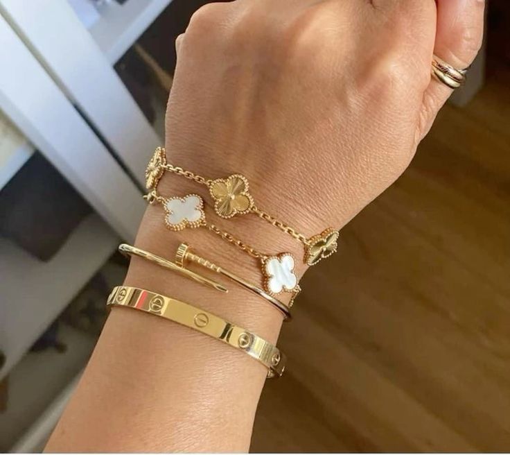 Bracelet 5 Motifs VC - White