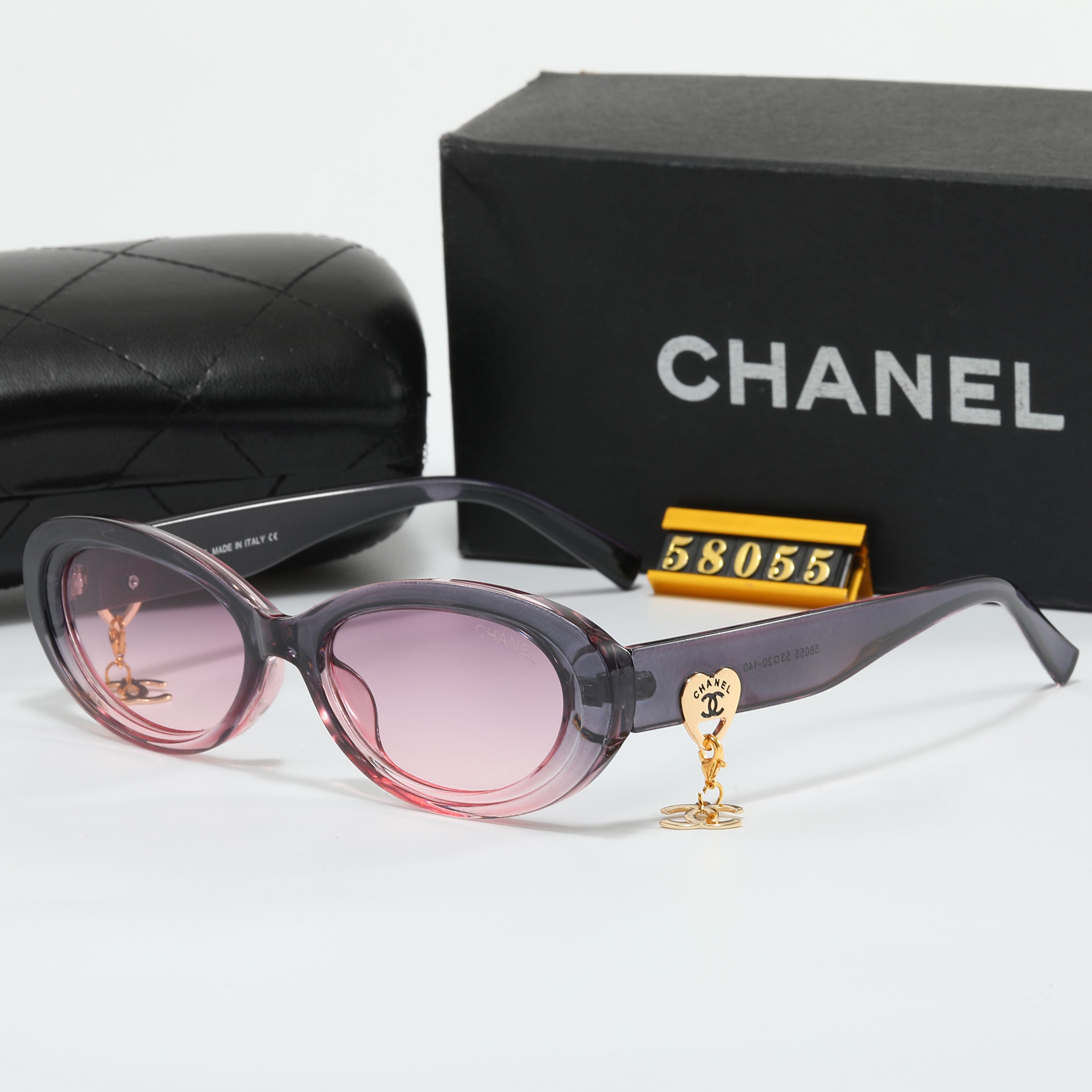 Chanel Oval Sunglasses