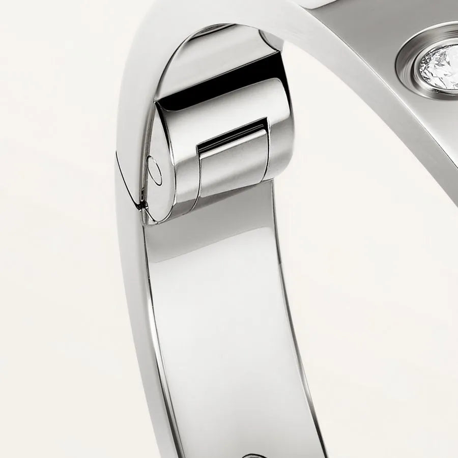 Bracelet Love Diamonds CR Silver