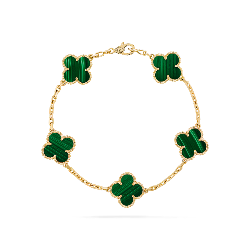 Bracelet 5 Motifs VC - Green