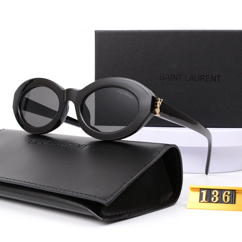 Saint Laurent Oval Sunglasses