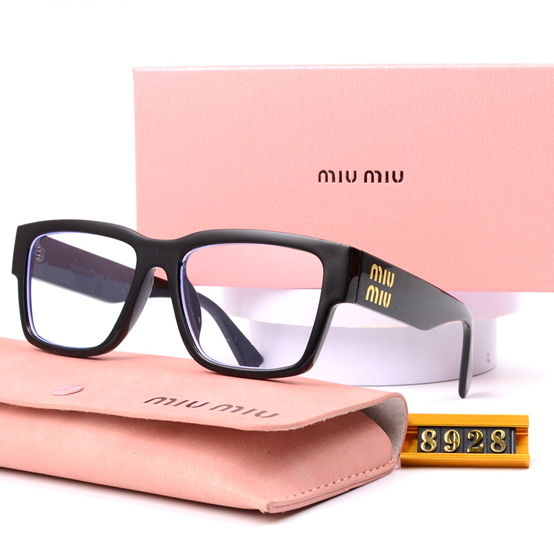 Miu Miu Rectangular Sunglasses with Logo