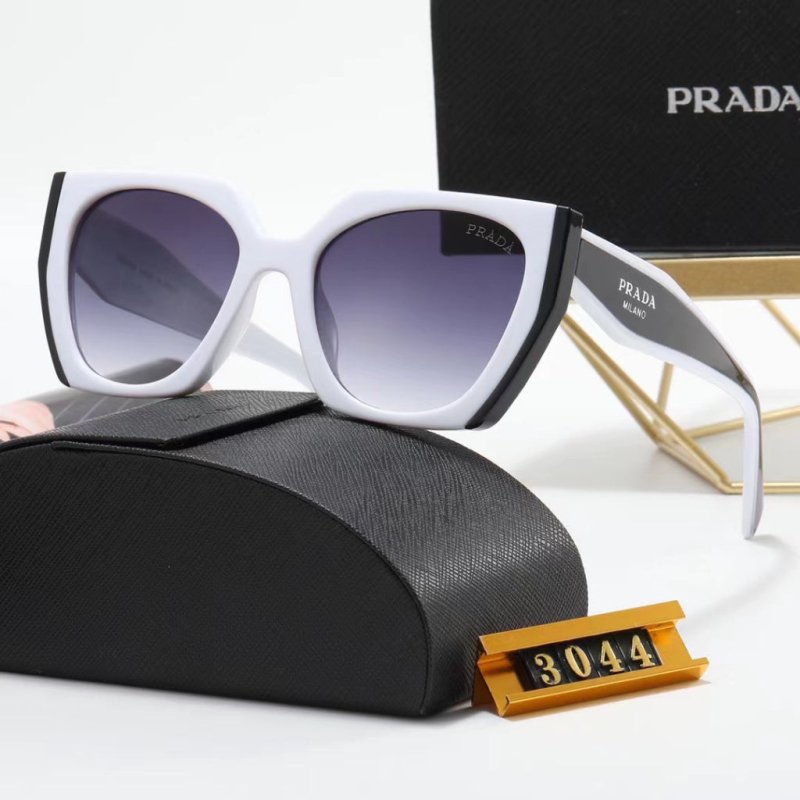 Prada Classic Ultra-Light Rectangular Sunglasses