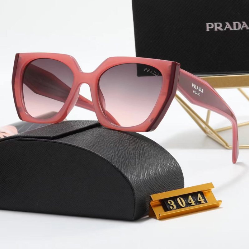 Prada Classic Ultra-Light Rectangular Sunglasses