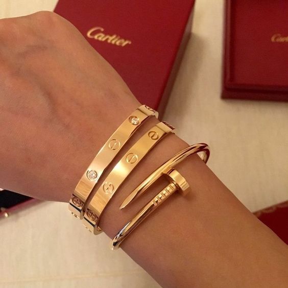 Bracelet Love CR Gold